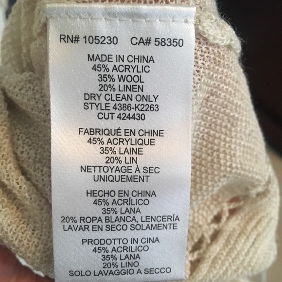 Joie fringe tunic sweater - Picture 5 of 5